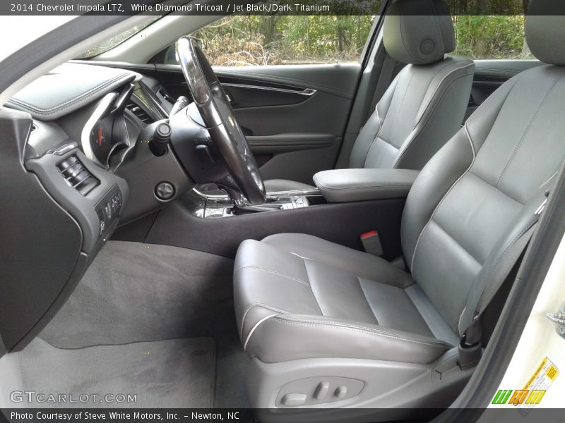 White Diamond Tricoat / Jet Black/Dark Titanium 2014 Chevrolet Impala LTZ