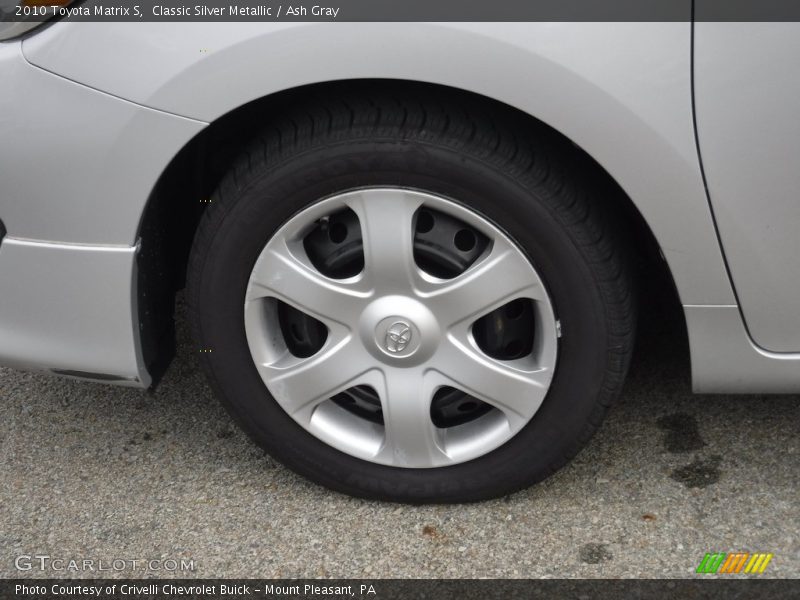 Classic Silver Metallic / Ash Gray 2010 Toyota Matrix S