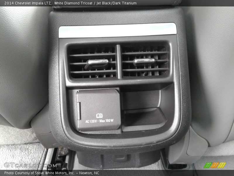 White Diamond Tricoat / Jet Black/Dark Titanium 2014 Chevrolet Impala LTZ