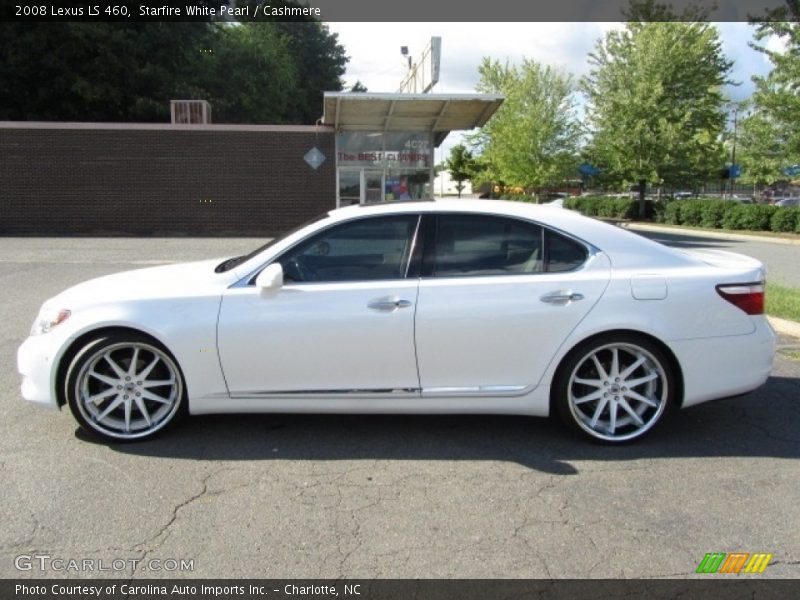 Starfire White Pearl / Cashmere 2008 Lexus LS 460