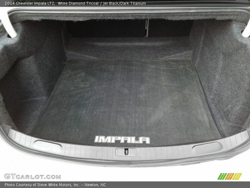 White Diamond Tricoat / Jet Black/Dark Titanium 2014 Chevrolet Impala LTZ
