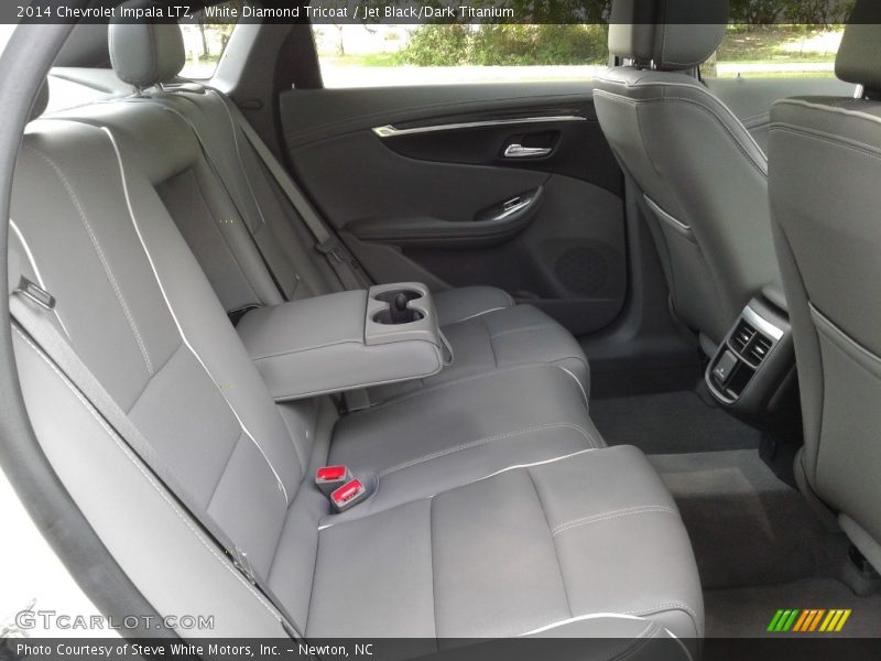 White Diamond Tricoat / Jet Black/Dark Titanium 2014 Chevrolet Impala LTZ