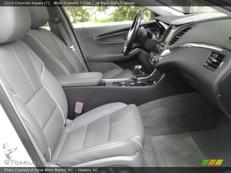 White Diamond Tricoat / Jet Black/Dark Titanium 2014 Chevrolet Impala LTZ