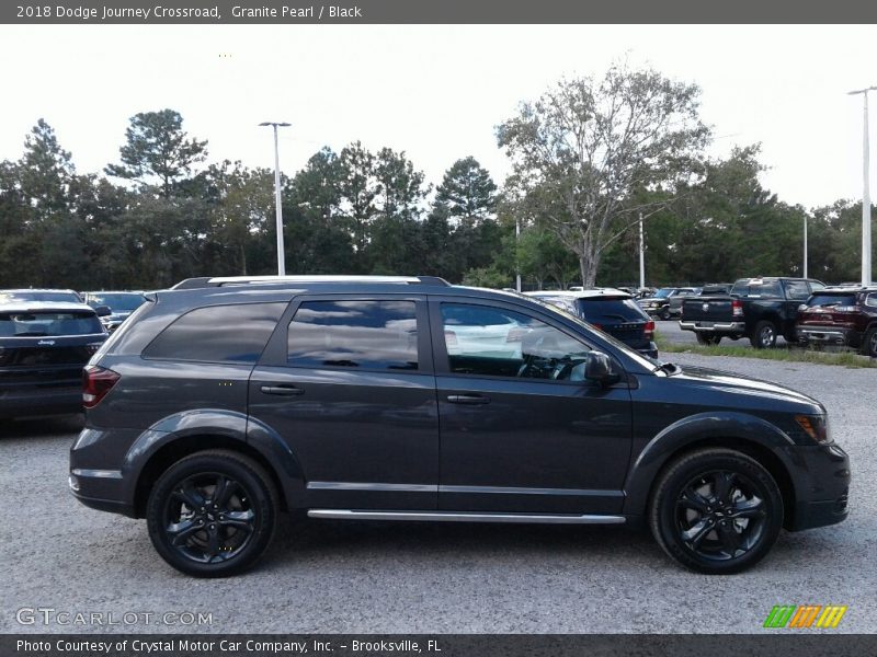 Granite Pearl / Black 2018 Dodge Journey Crossroad