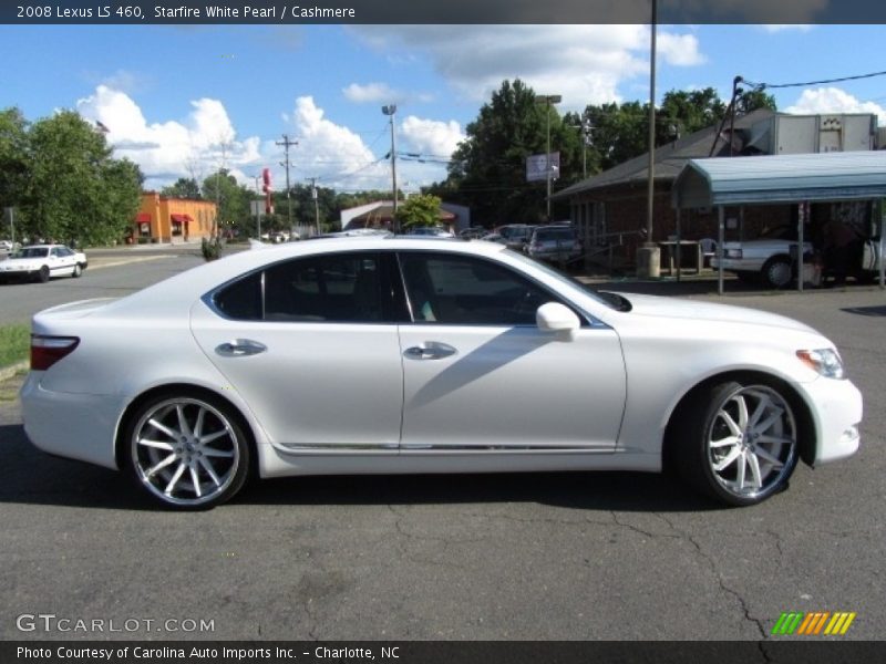 Starfire White Pearl / Cashmere 2008 Lexus LS 460