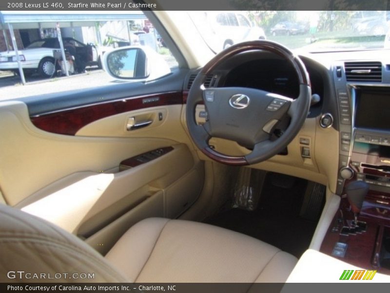Starfire White Pearl / Cashmere 2008 Lexus LS 460