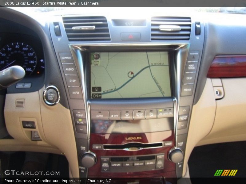 Starfire White Pearl / Cashmere 2008 Lexus LS 460