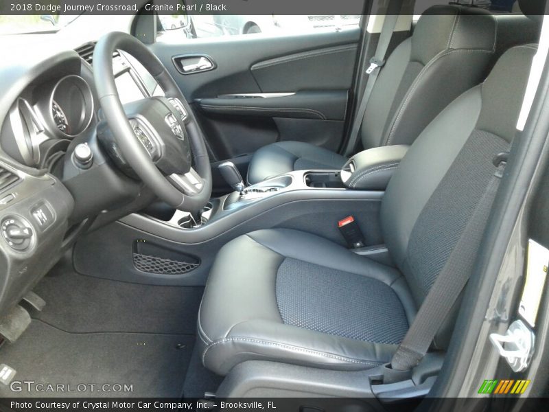 Granite Pearl / Black 2018 Dodge Journey Crossroad