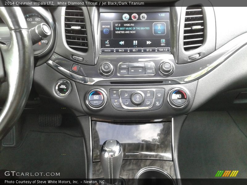White Diamond Tricoat / Jet Black/Dark Titanium 2014 Chevrolet Impala LTZ
