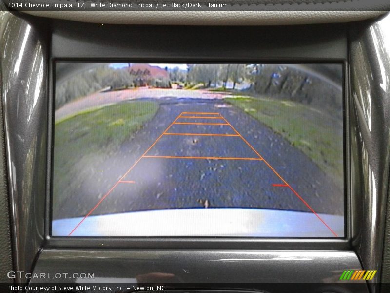 White Diamond Tricoat / Jet Black/Dark Titanium 2014 Chevrolet Impala LTZ