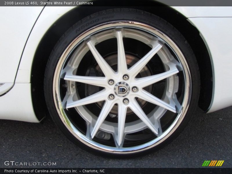 Starfire White Pearl / Cashmere 2008 Lexus LS 460