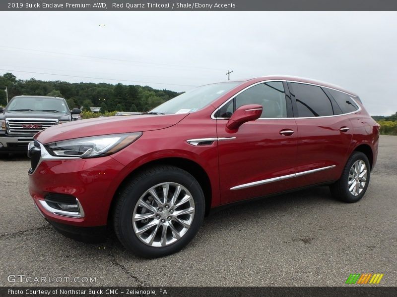 Red Quartz Tintcoat / Shale/Ebony Accents 2019 Buick Enclave Premium AWD