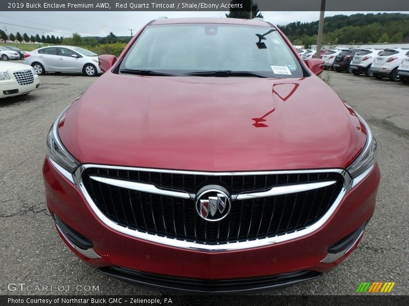 Red Quartz Tintcoat / Shale/Ebony Accents 2019 Buick Enclave Premium AWD