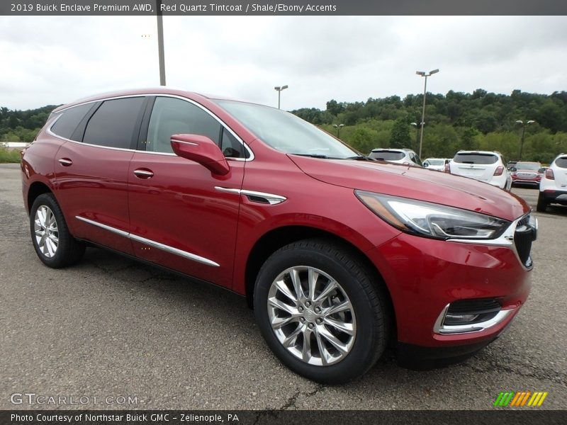 Red Quartz Tintcoat / Shale/Ebony Accents 2019 Buick Enclave Premium AWD