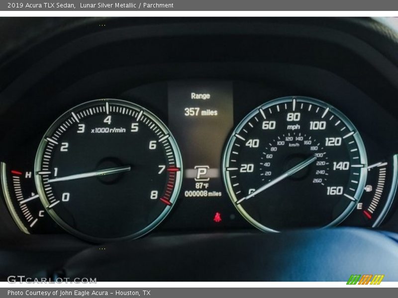 Lunar Silver Metallic / Parchment 2019 Acura TLX Sedan