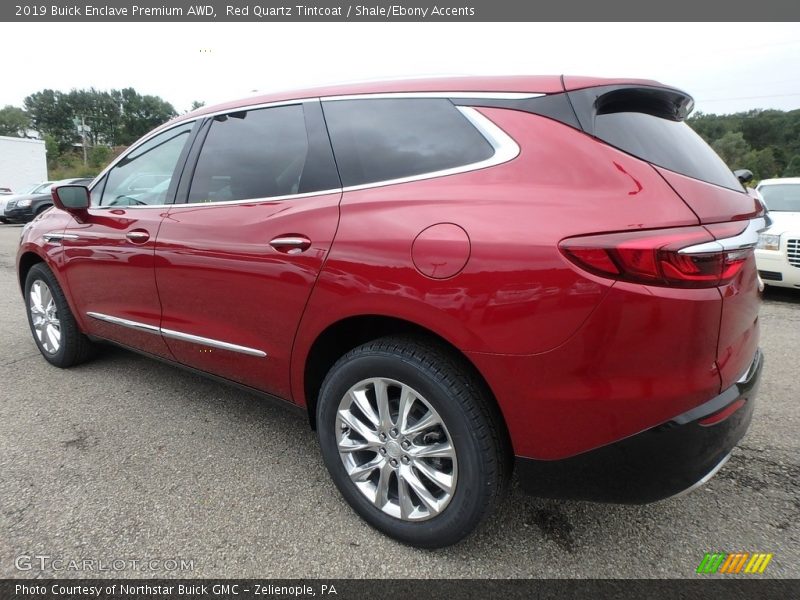 Red Quartz Tintcoat / Shale/Ebony Accents 2019 Buick Enclave Premium AWD