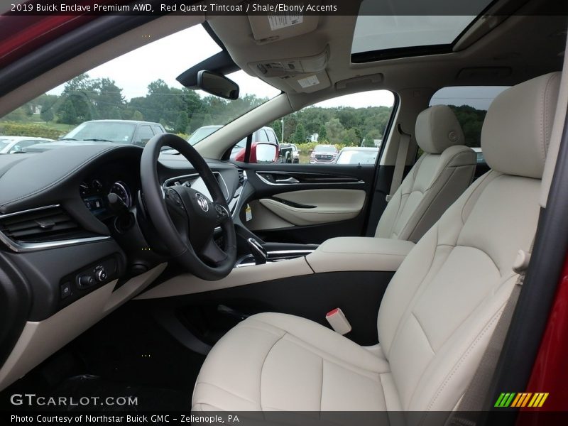 Red Quartz Tintcoat / Shale/Ebony Accents 2019 Buick Enclave Premium AWD