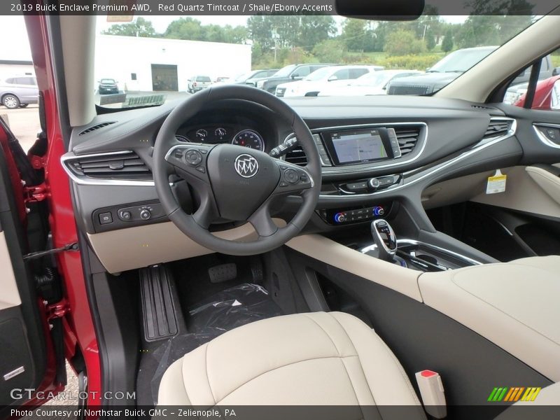 Red Quartz Tintcoat / Shale/Ebony Accents 2019 Buick Enclave Premium AWD