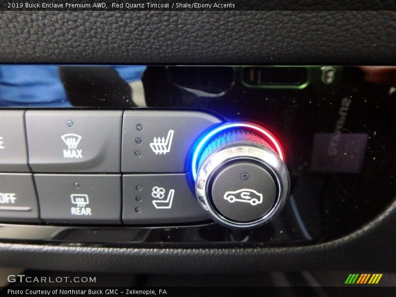 Red Quartz Tintcoat / Shale/Ebony Accents 2019 Buick Enclave Premium AWD