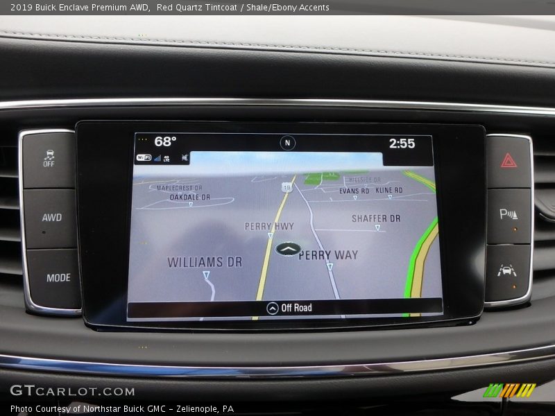 Red Quartz Tintcoat / Shale/Ebony Accents 2019 Buick Enclave Premium AWD