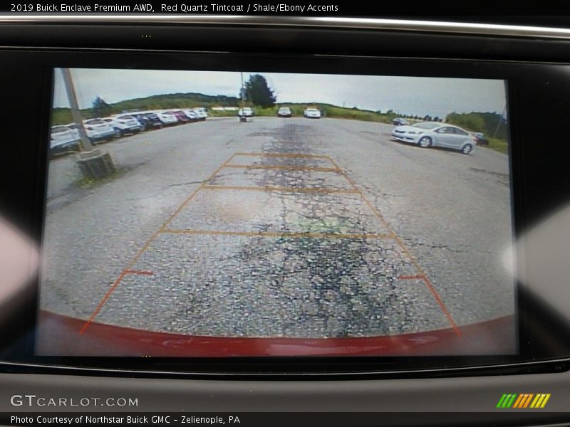 Red Quartz Tintcoat / Shale/Ebony Accents 2019 Buick Enclave Premium AWD