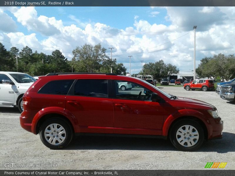 Redline / Black 2018 Dodge Journey SE