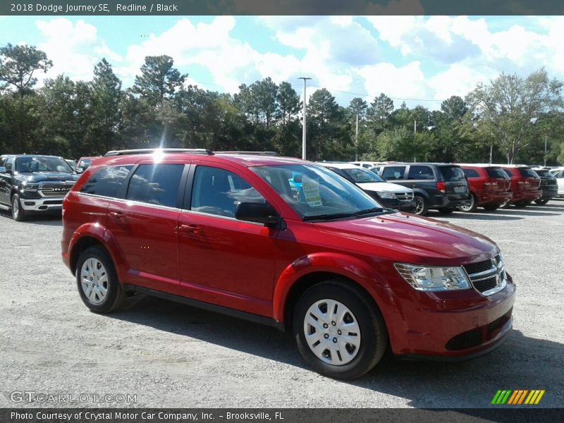 Redline / Black 2018 Dodge Journey SE