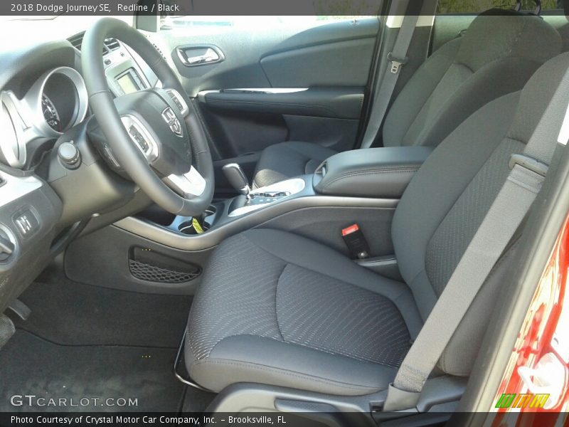 Redline / Black 2018 Dodge Journey SE