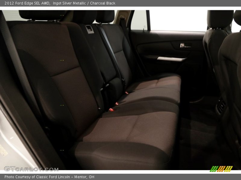 Ingot Silver Metallic / Charcoal Black 2012 Ford Edge SEL AWD