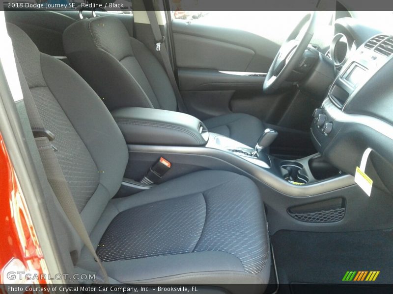 Redline / Black 2018 Dodge Journey SE