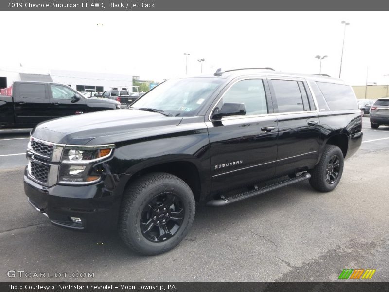 Black / Jet Black 2019 Chevrolet Suburban LT 4WD