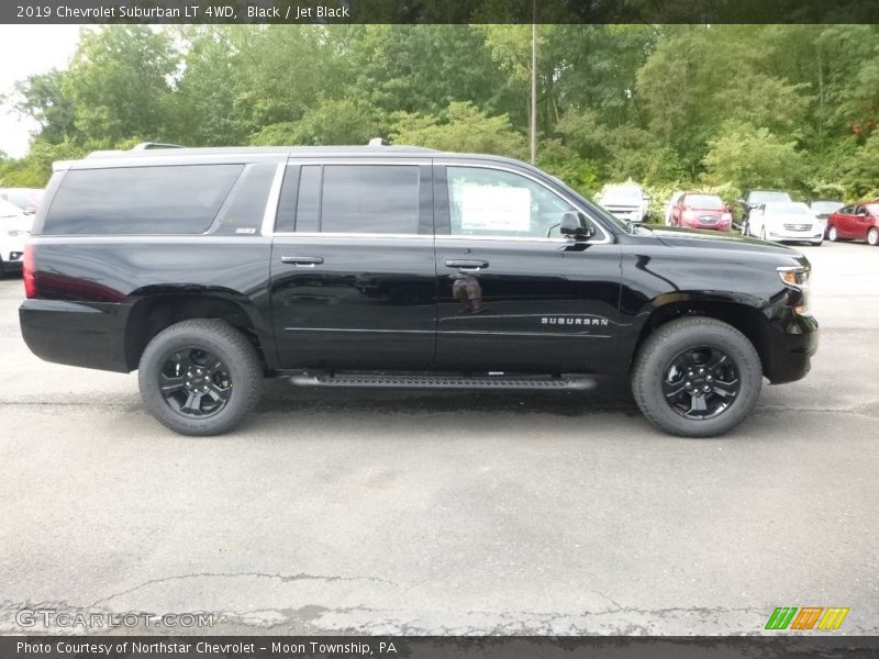 Black / Jet Black 2019 Chevrolet Suburban LT 4WD