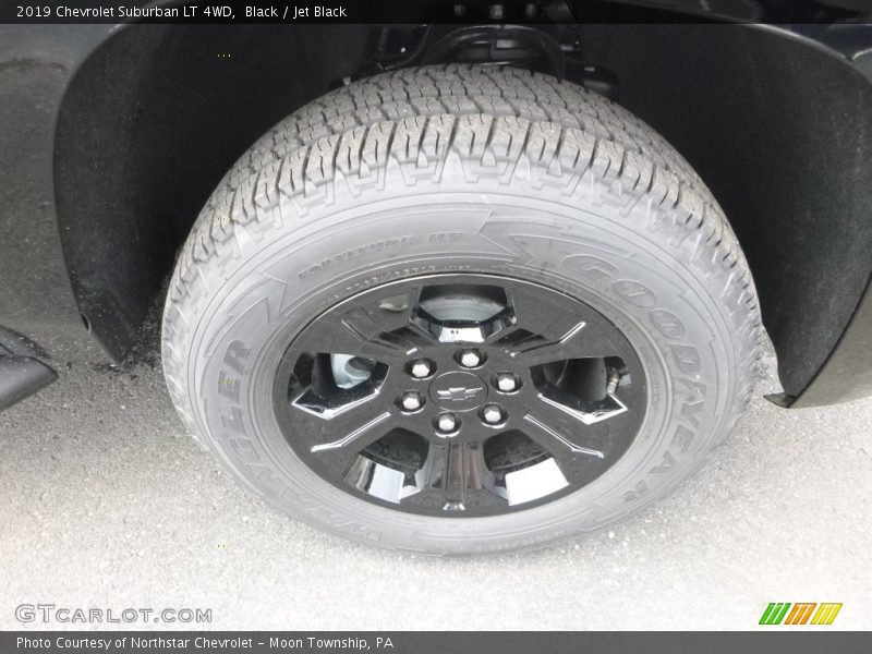 Black / Jet Black 2019 Chevrolet Suburban LT 4WD