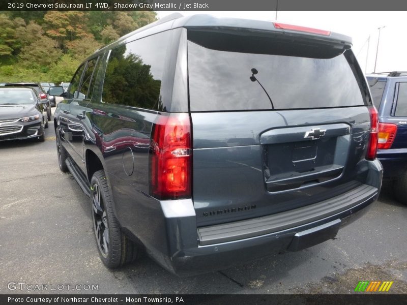 Shadow Gray Metallic / Jet Black 2019 Chevrolet Suburban LT 4WD