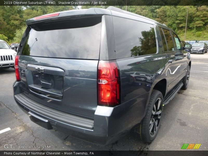 Shadow Gray Metallic / Jet Black 2019 Chevrolet Suburban LT 4WD