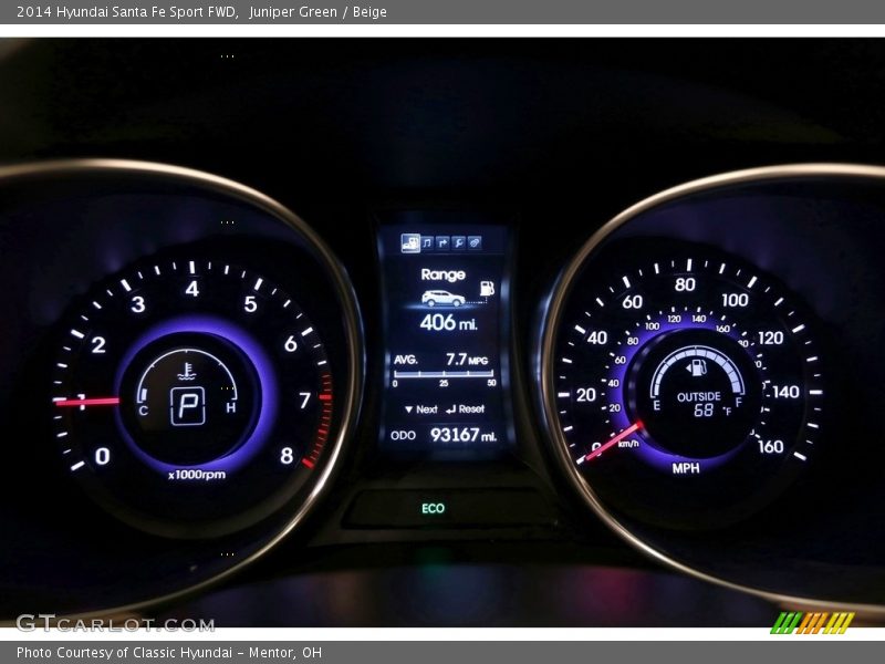 Juniper Green / Beige 2014 Hyundai Santa Fe Sport FWD