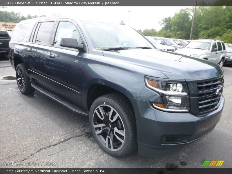 Shadow Gray Metallic / Jet Black 2019 Chevrolet Suburban LT 4WD