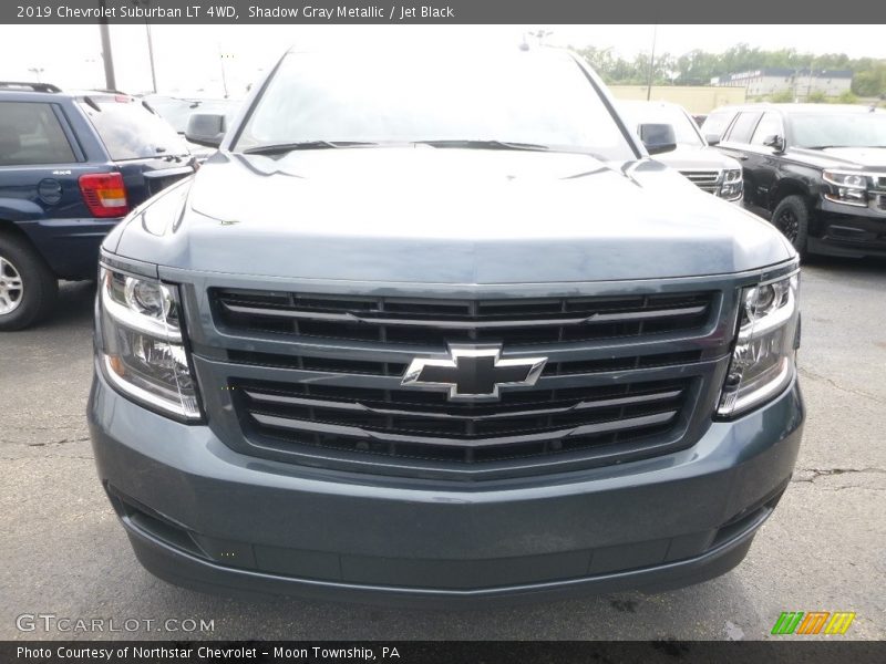 Shadow Gray Metallic / Jet Black 2019 Chevrolet Suburban LT 4WD