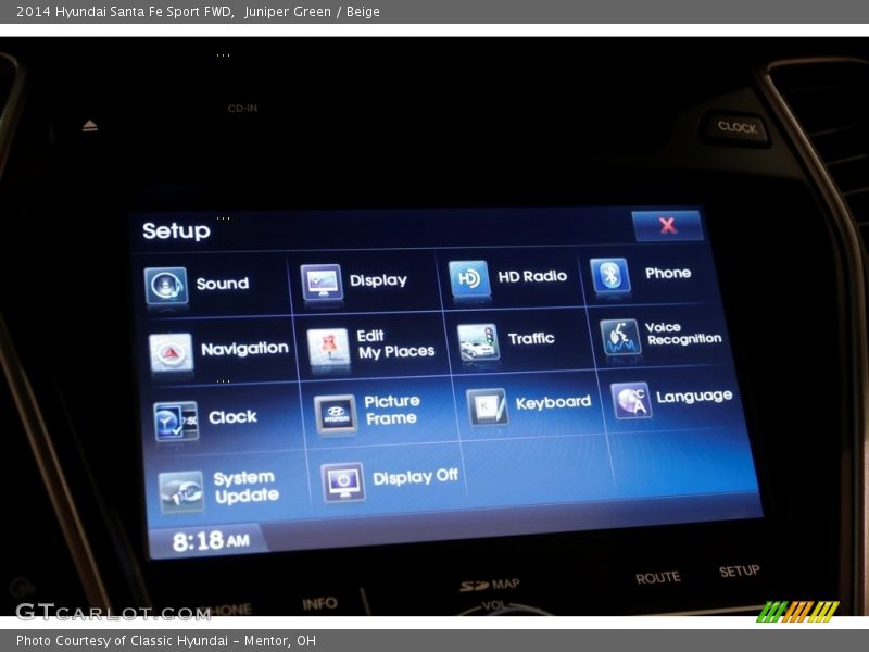 Juniper Green / Beige 2014 Hyundai Santa Fe Sport FWD
