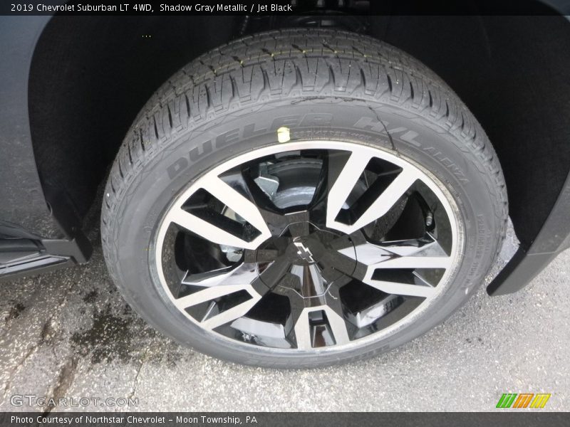 Shadow Gray Metallic / Jet Black 2019 Chevrolet Suburban LT 4WD