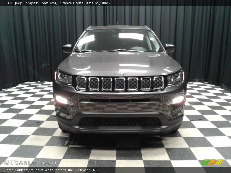 Granite Crystal Metallic / Black 2018 Jeep Compass Sport 4x4