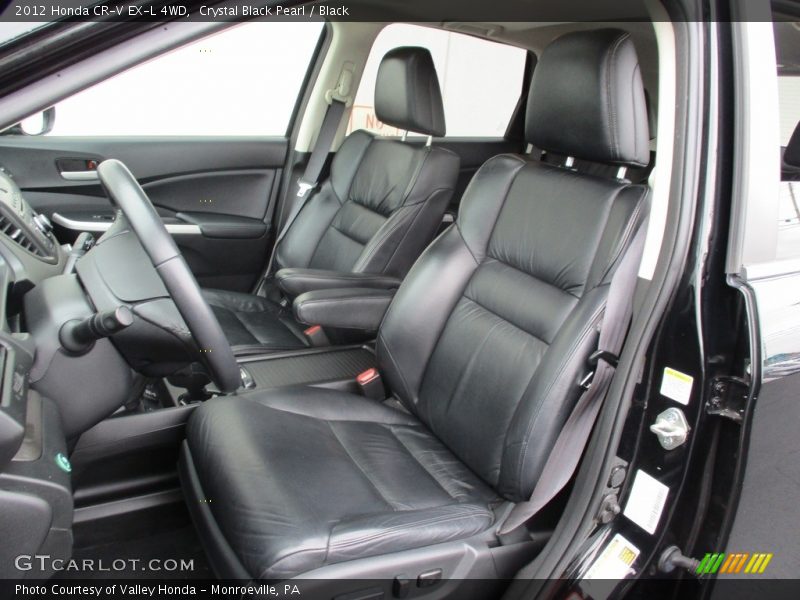 Crystal Black Pearl / Black 2012 Honda CR-V EX-L 4WD