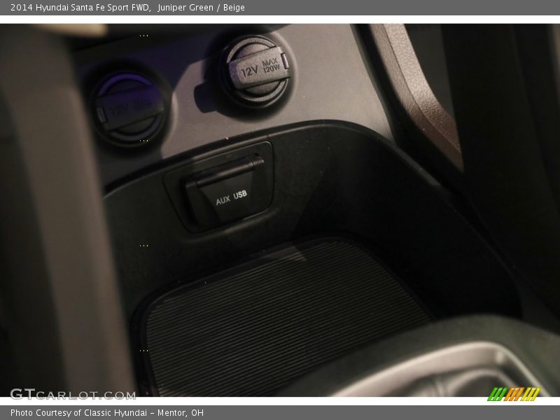 Juniper Green / Beige 2014 Hyundai Santa Fe Sport FWD