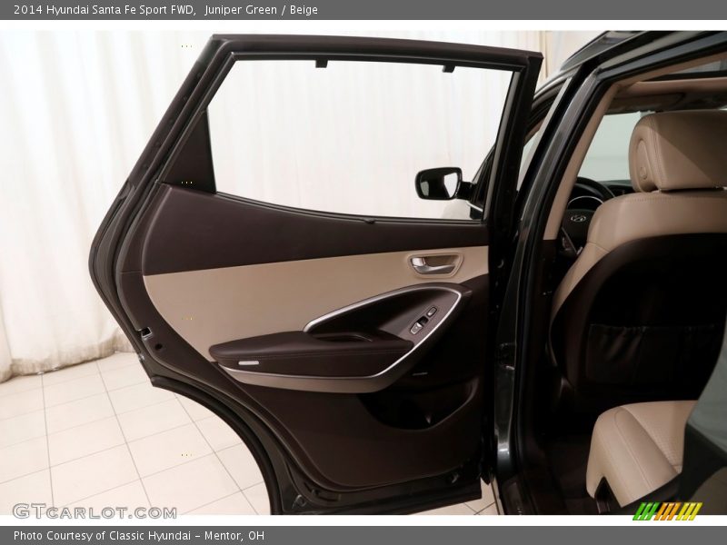 Juniper Green / Beige 2014 Hyundai Santa Fe Sport FWD
