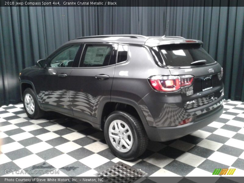 Granite Crystal Metallic / Black 2018 Jeep Compass Sport 4x4