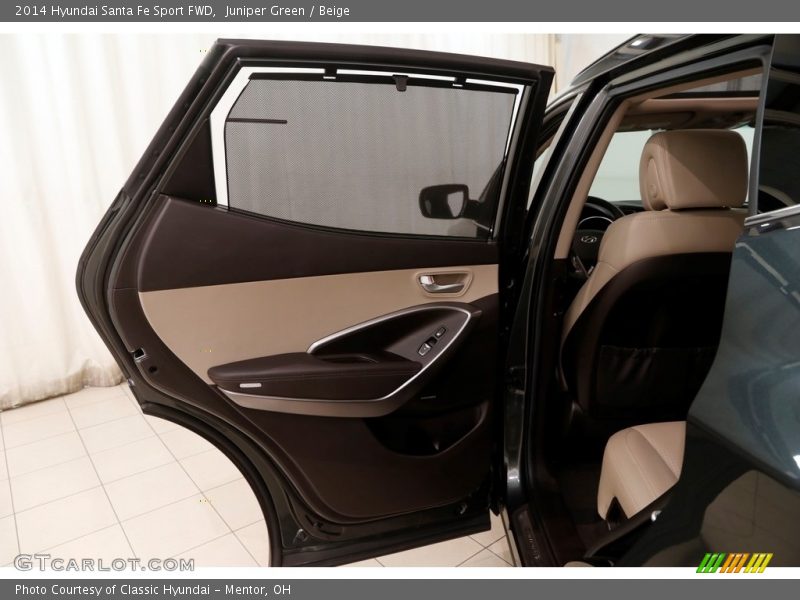 Juniper Green / Beige 2014 Hyundai Santa Fe Sport FWD