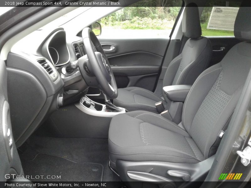 Granite Crystal Metallic / Black 2018 Jeep Compass Sport 4x4