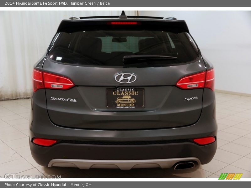 Juniper Green / Beige 2014 Hyundai Santa Fe Sport FWD