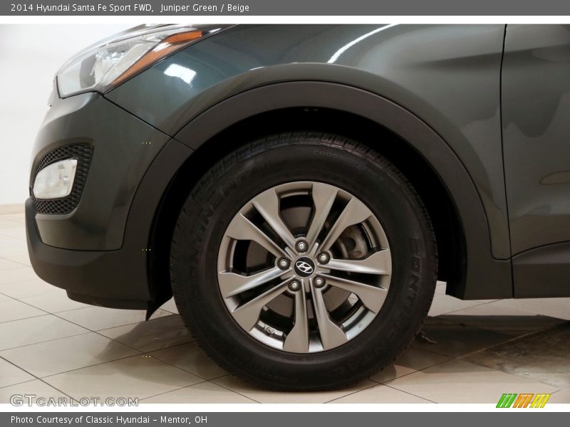 Juniper Green / Beige 2014 Hyundai Santa Fe Sport FWD