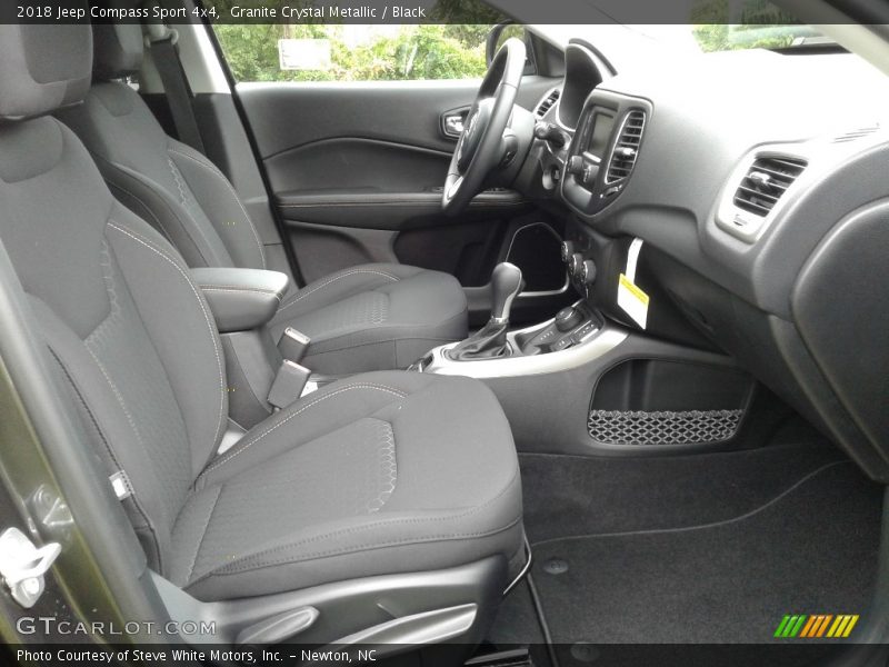 Granite Crystal Metallic / Black 2018 Jeep Compass Sport 4x4